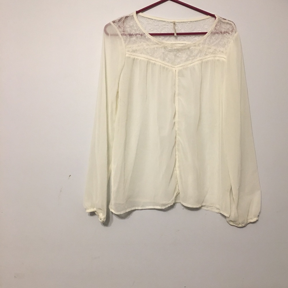 Chiffon blouse long sleeve!!!